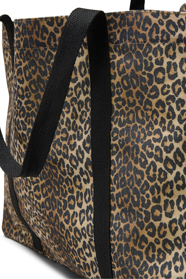 Only Leopard tote bag Bež