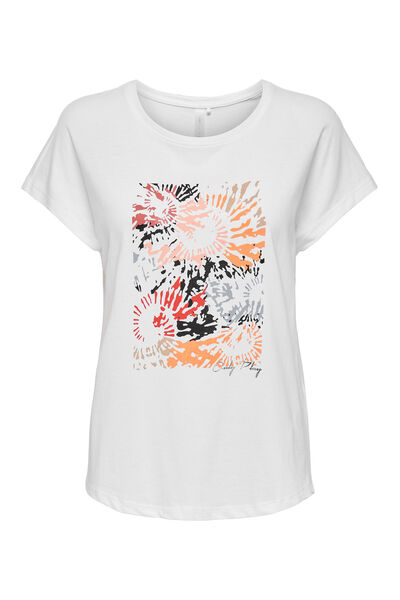 Womensecret Printed T-shirt blanc
