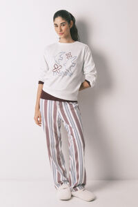 Women'secret White 100% cotton 3/4 sleeve T-shirt