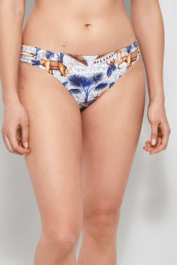 Womensecret African print bikini bottoms Weiß