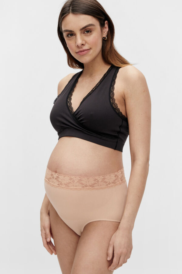 Womensecret 2-pack maternity panties black