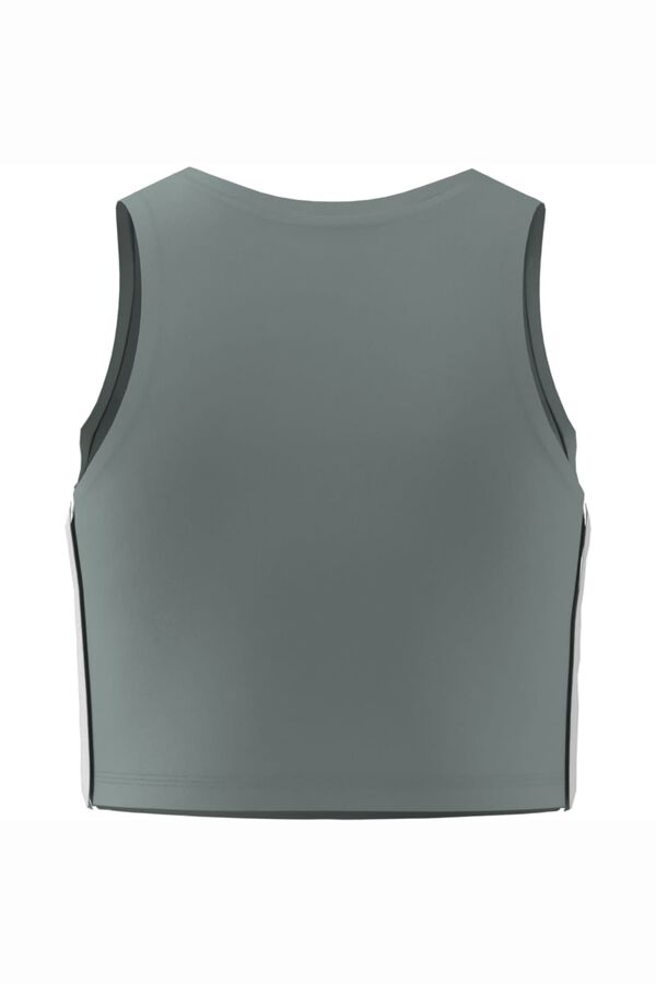 Adidas Camiseta corta acolchada 3 bandas azul