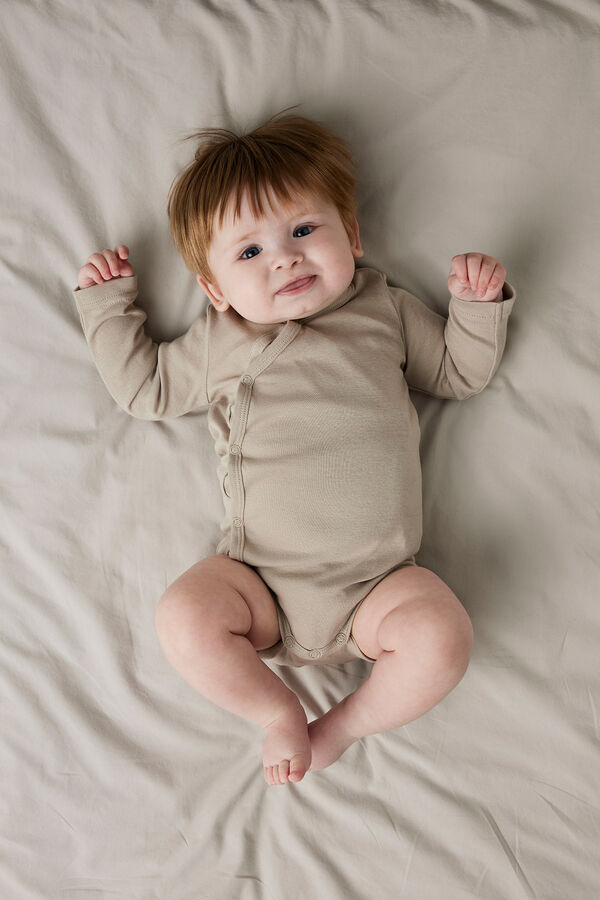 Name it Set aus zwei neutralen Baby-Bodys Grau