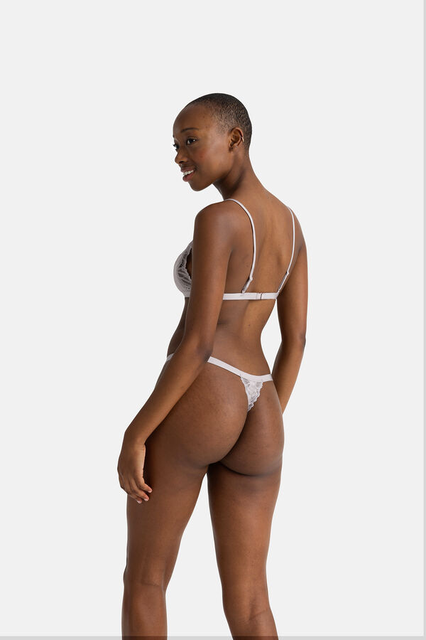 Dorina Two-piece Trisha string set Crna