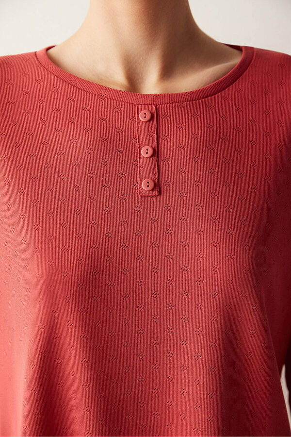 Penti Red check thermal pyjamas Print