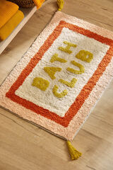 Calma House Club bath mat red