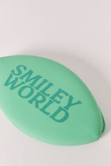 Women'secret Zeleni silikonski novčanik SmileyWorld&reg; Zelena