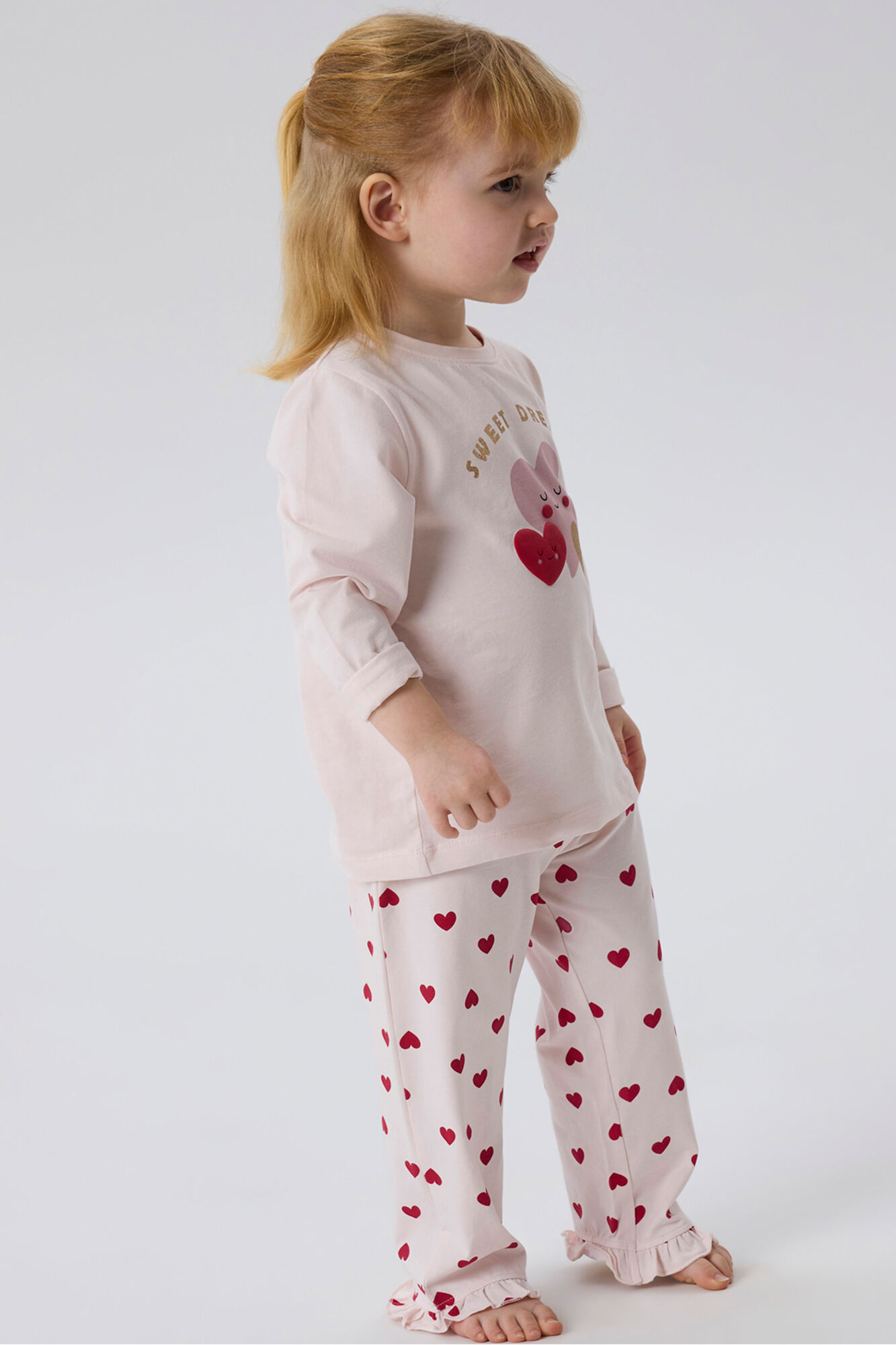 Name it Pijama de ni&ntilde;a de corazones