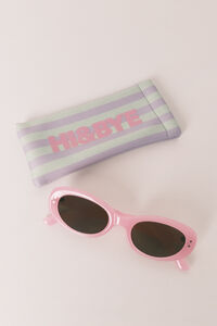 HI&BYE Pink sunglasses case