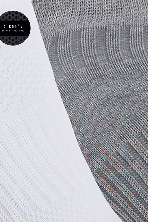 Punto Blanco Pack 2 calcetines deportivos algod&oacute;n estampado
