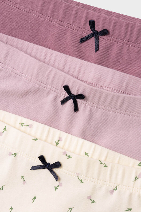 Name it Pack of 3 culottes panties brown