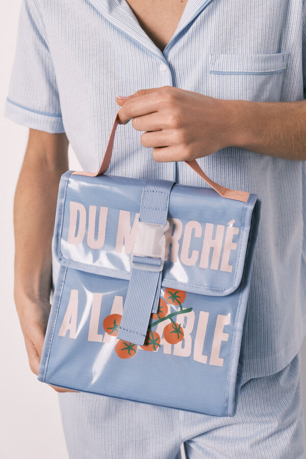 Women'secret Blue thermal lunch bag blue