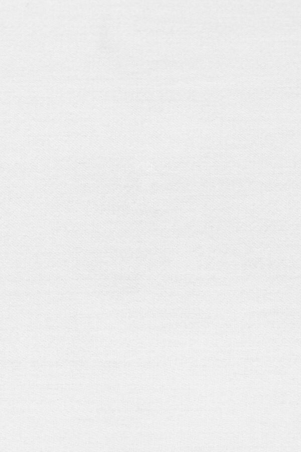 Textura Cotton sateen pillowcase white