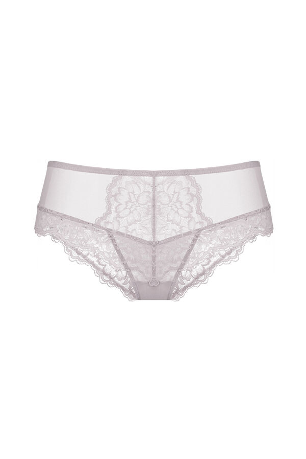 Womensecret Lace and mesh Lilian hipster classic pink