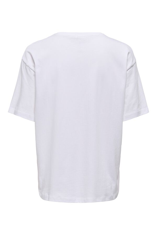 Only Play Camiseta oversized blanco