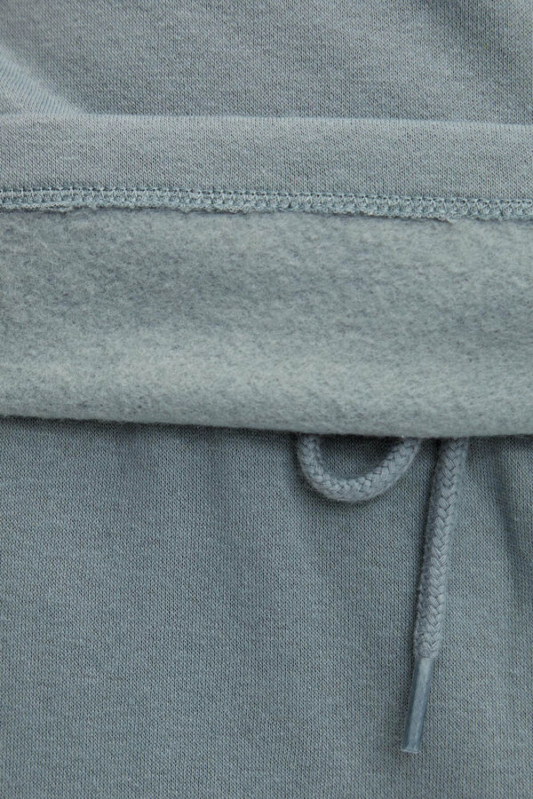 Womensecret Sudadera básica capucha grey
