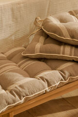 Calma House Sorento Steinbankkissen Grau