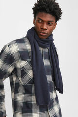 Jack & Jones Bufanda logo azul