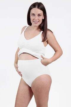Womensecret Seamless maternity panty white
