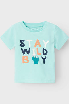 Womensecret Kurzarm-T-Shirt für Babys Blau