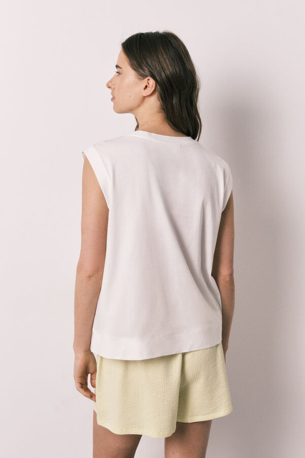 Women'secret Kratka pidžama bez rukava Little Miss&trade; Bež