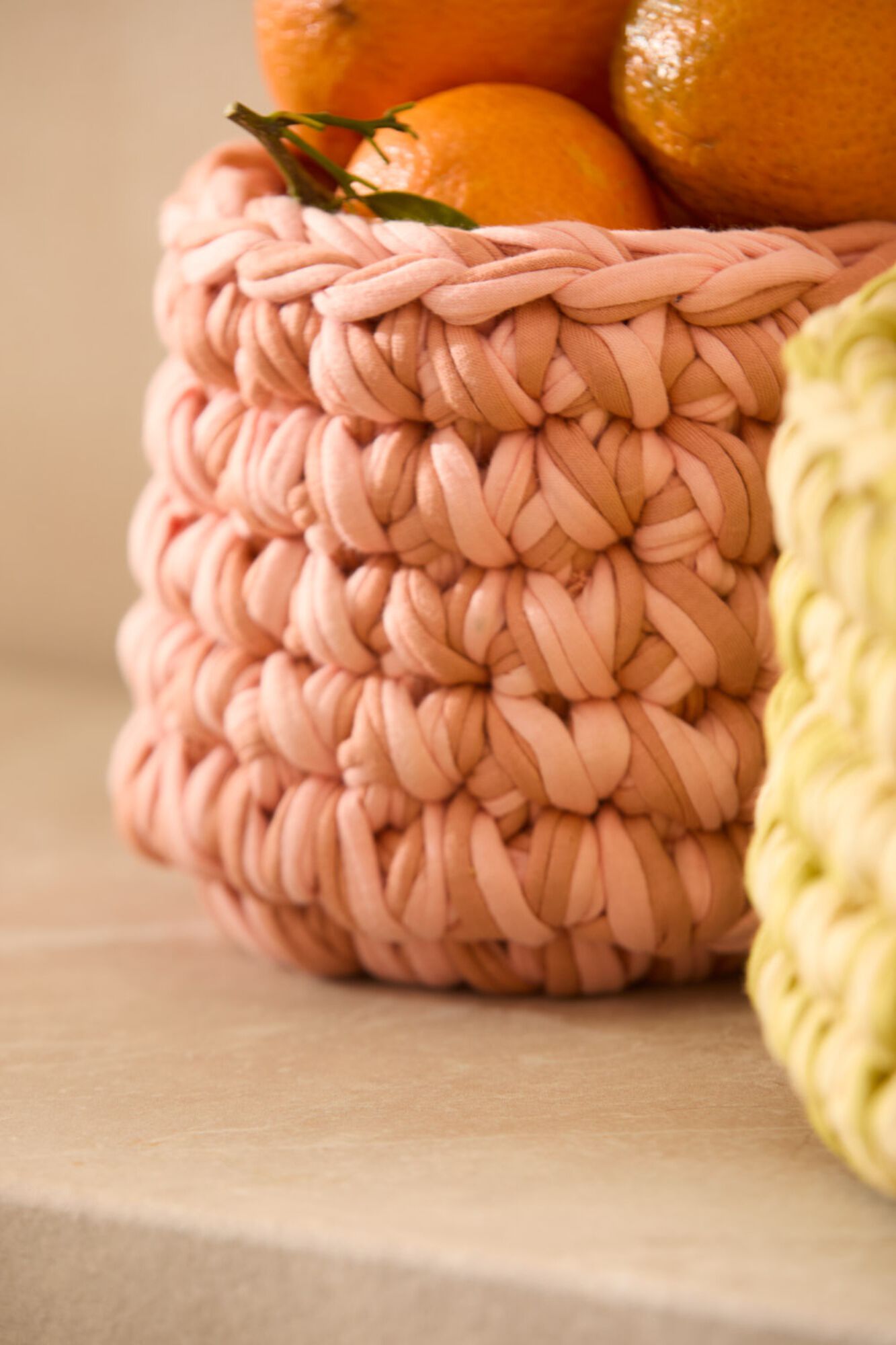 Calma House Cesto em algod&atilde;o 14x14