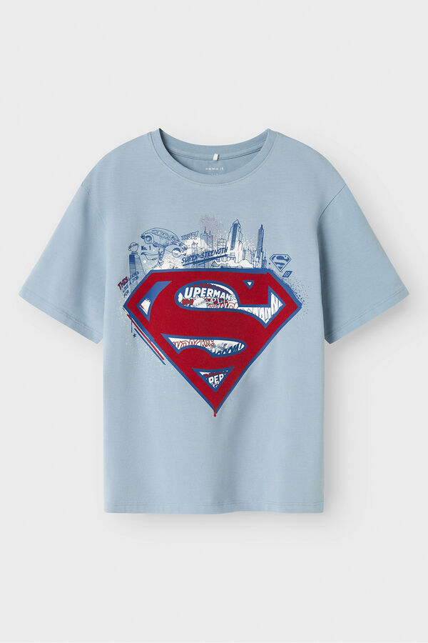 Name it Superman T-shirt  Blau