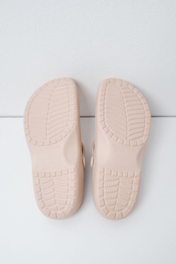 Women'secret Lined clog slippers nude