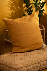 Womensecret Mustard Lino 60 x 60 cushion cover Žuta