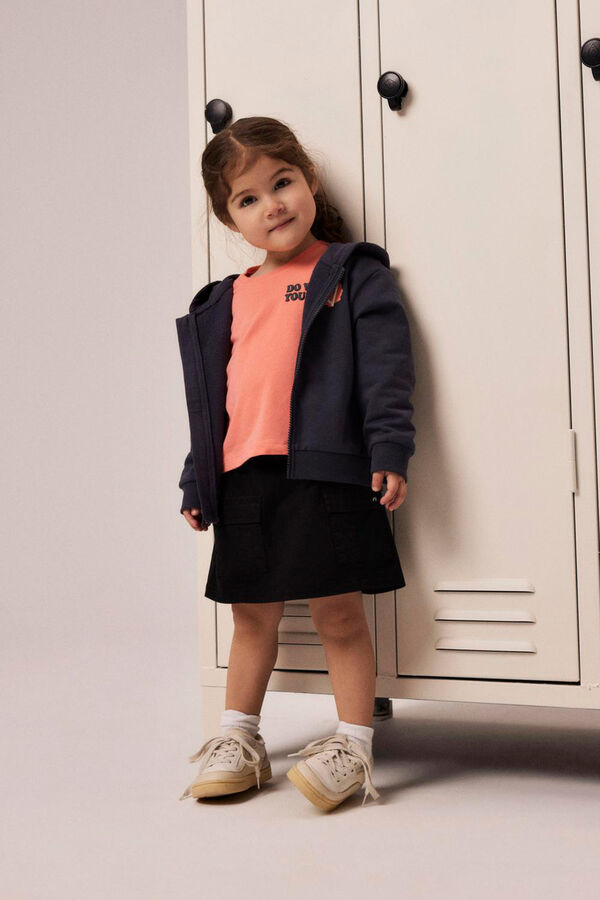 Name it Girls' heart T-shirt rose