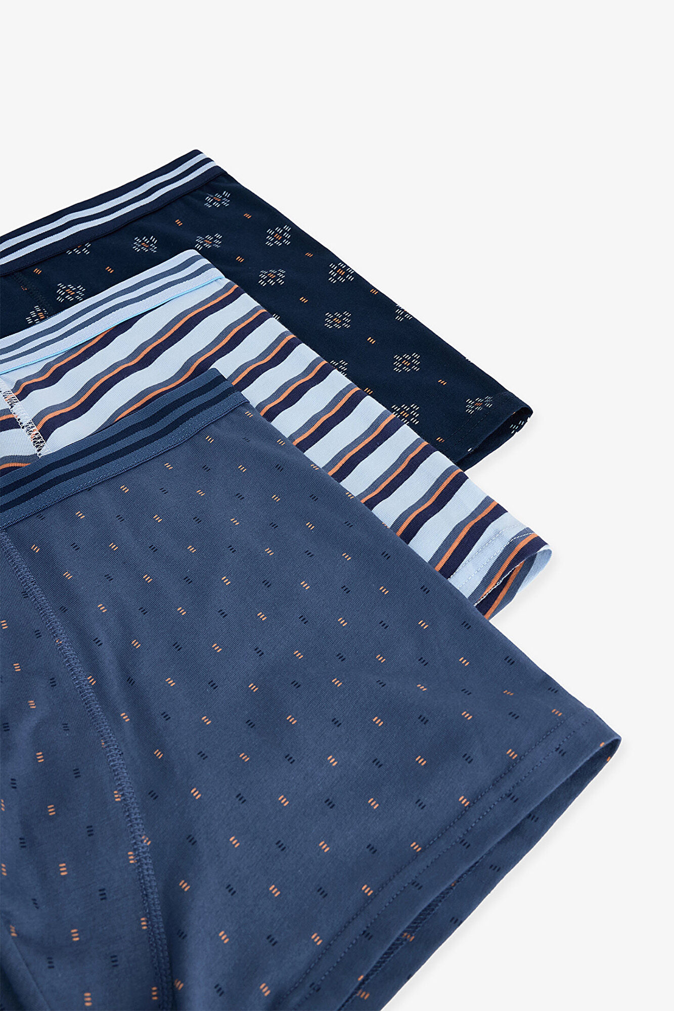Penti Pack de 3 Boxers con estampado geom&eacute;trico para hombre