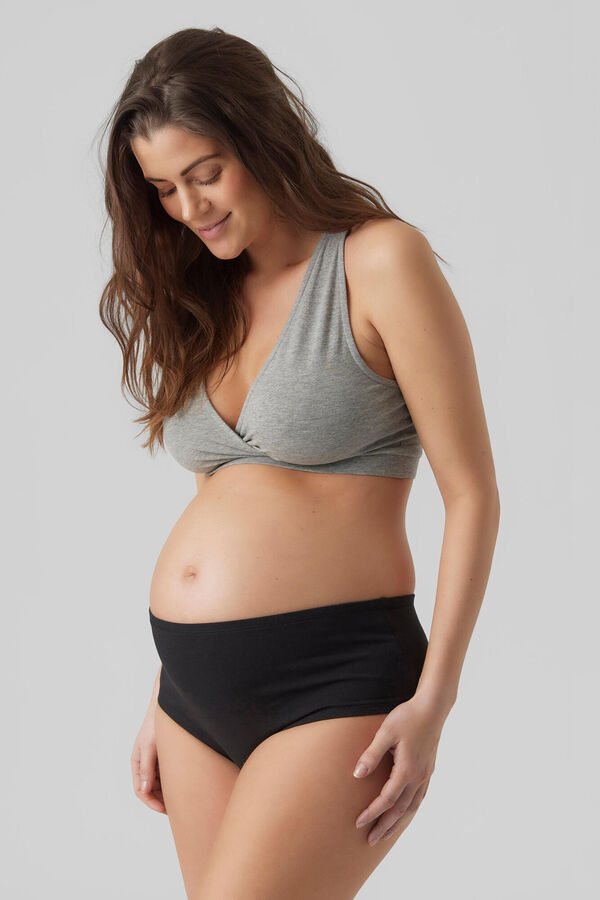 Womensecret 2-pack maternity panties grey