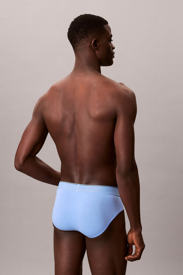 Calvin Klein Pack 3 slips azul