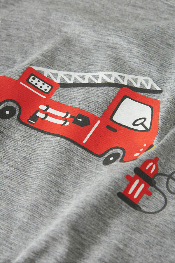 Name it Pijama cami&oacute;n gris