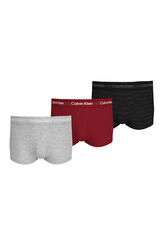 Calvin Klein Pack 3 boxers logo CK Print