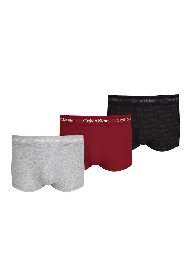 Calvin Klein Pack 3 boxers logo CK Print