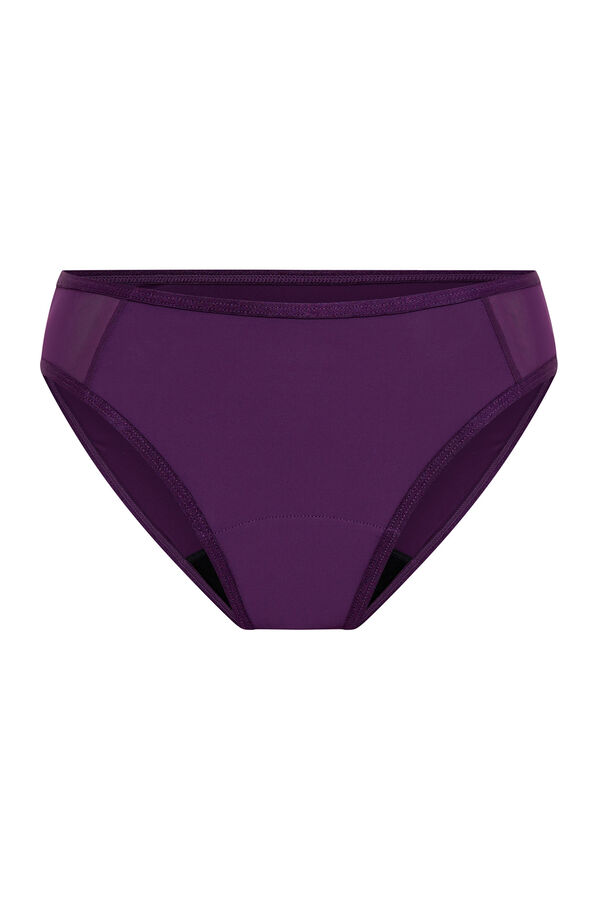 Modibodi Braga menstrual cl&aacute;sica morado morado/lila
