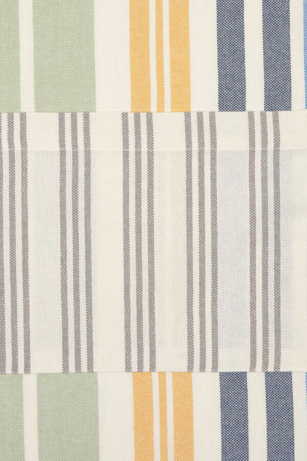 Textura Schürze Baumwolle gestreift mit Print