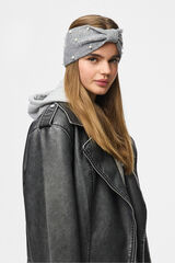 Pieces Diadema Punto Perlas gris