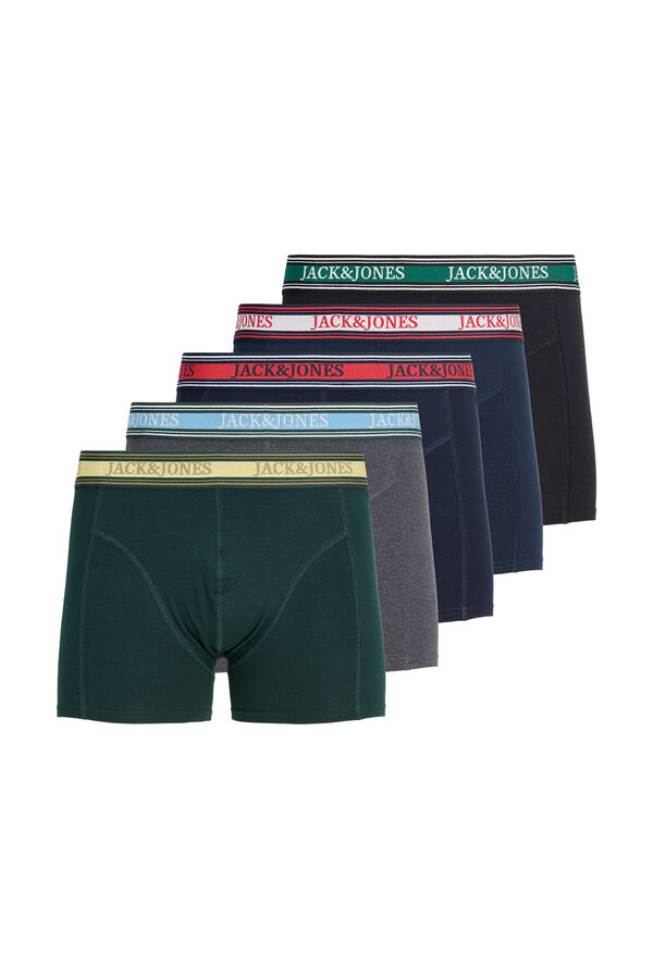 Jack & Jones Cotton trunk boxers blue