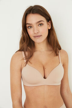 Ivette Bridal white strapless bra with double push-up
