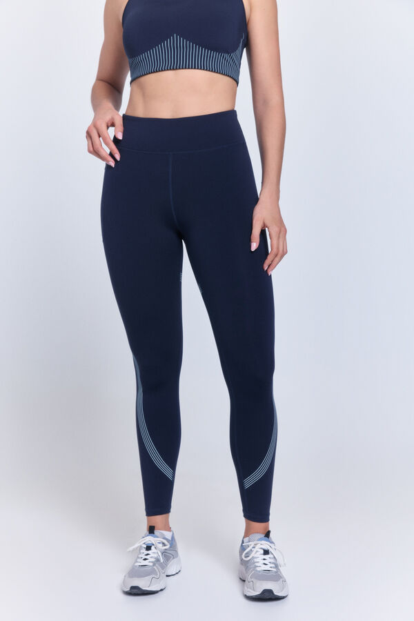 Only Play High-waisted leggings B-Dry blue