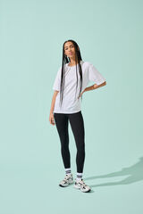 Only Play Camiseta deportiva oversized blanco