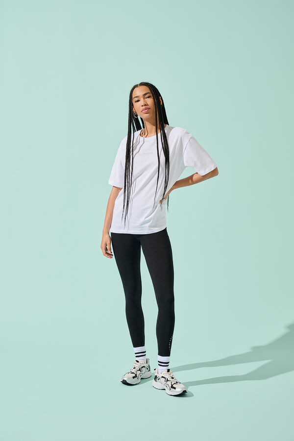 Only Play Camiseta deportiva oversized blanco