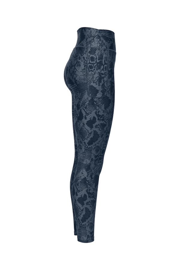 Only Play Printed ankle length leggings with side pocket B-Dry blue