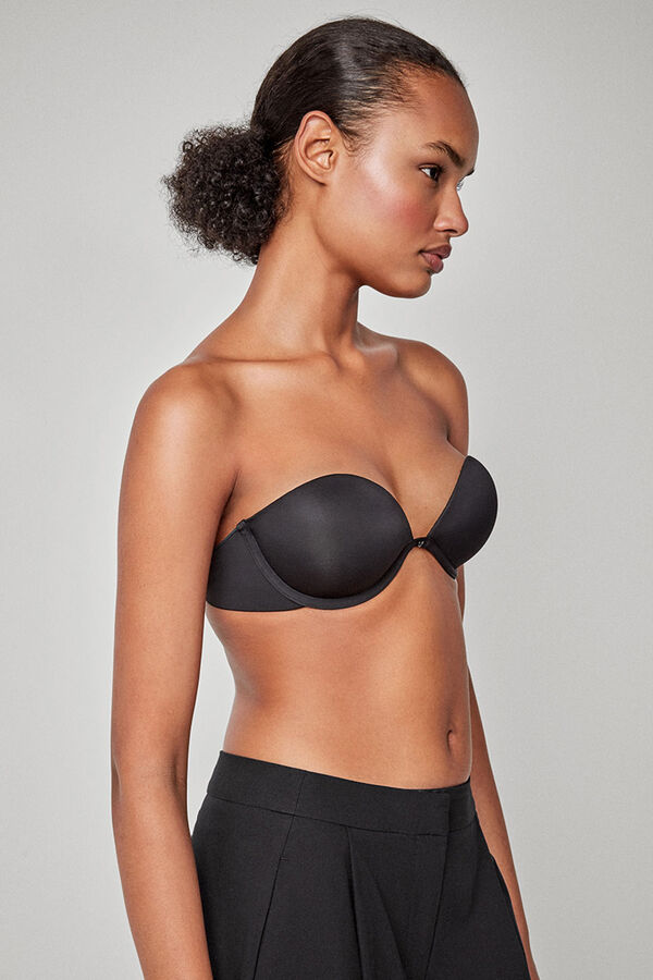 Gisela decote decote removível preto