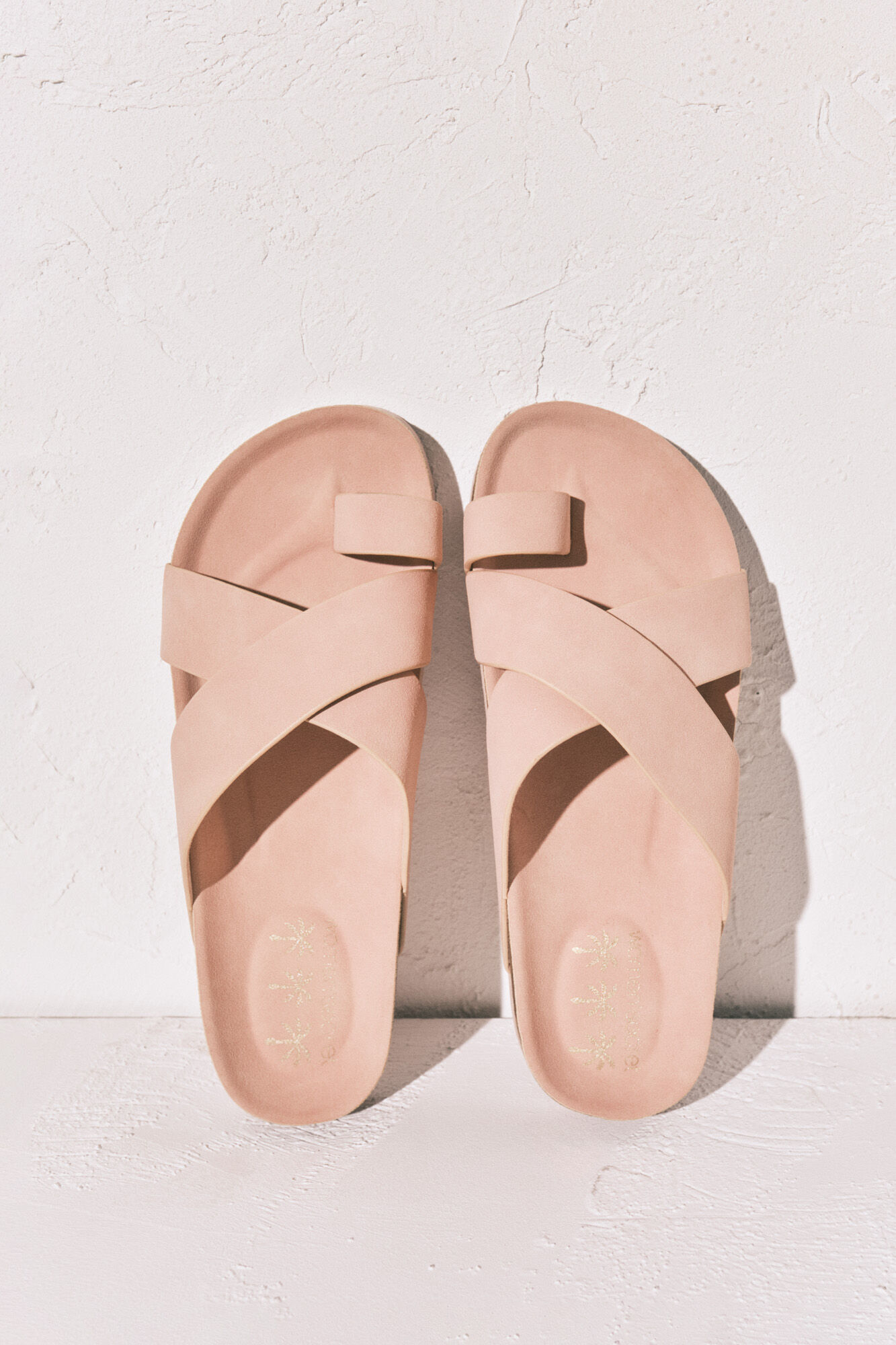 Women'secret Sand&aacute;lia bio de tiras cruzadas rosa