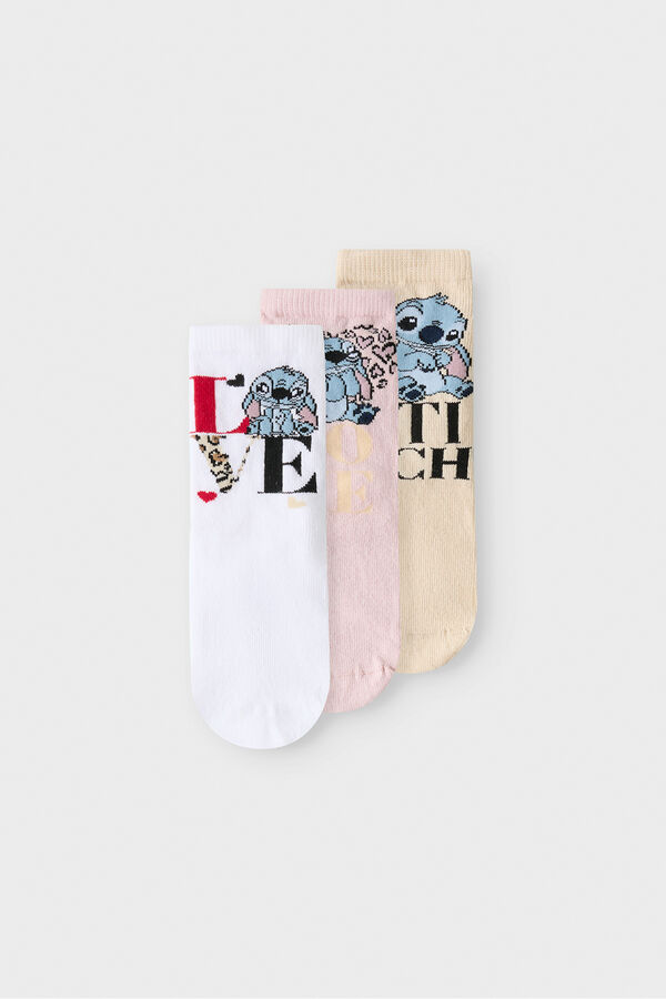 Name it Set de calcetines de Stitch  beige