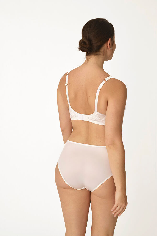 Promise Feh&eacute;r csipke teljes kosaras melltart&oacute; b&eacute;zs