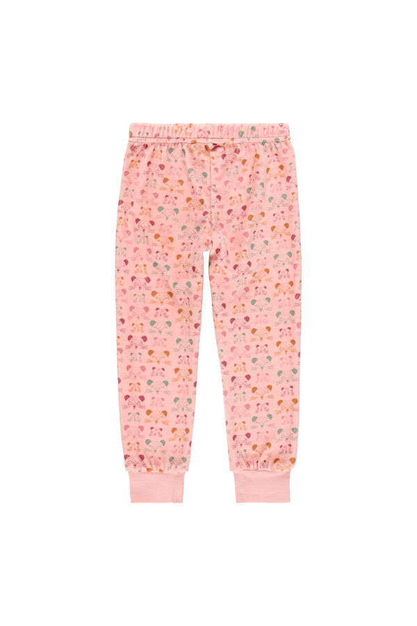 Bob&Oli Pijama terciopelo de ni&ntilde;a - org&aacute;nico rosa